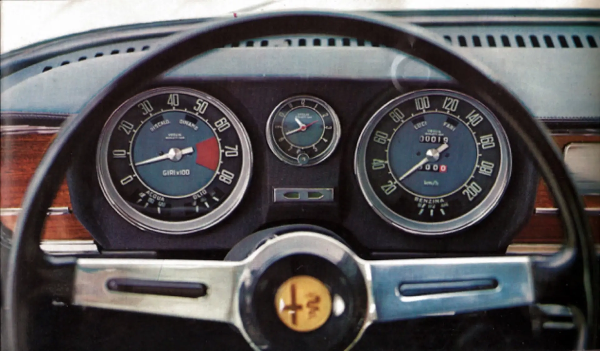 1966 Alfa Romeo Giulia Super Dashboard